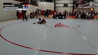 74 kg Cons. Round 7 - Anthony White, SKWC vs Grigor Cholakyan, Berberyan Wrestling Club