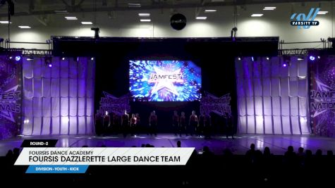 Foursis Dance Academy - Foursis Dazzlerette Large Dance Team [2024 Youth - Kick 2] 2024 JAMfest Dance Super Nationals