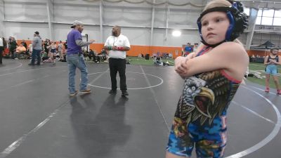 70 lbs Round 1 (6 Team) - Clara Coombs, Backyard Barbies vs Izzy Henze, Girls With Grit