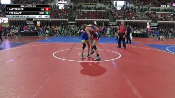 123 lbs Cons. Round 6 - Kye Knaff, Shepherd Wrestling Club vs Karter Rice, Coyote Wrestling Club