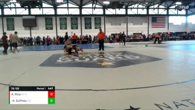 116-126 lbs Cons. Round 1 - Kayson Duffney, PSF vs Alec Rice, Dundee Crown