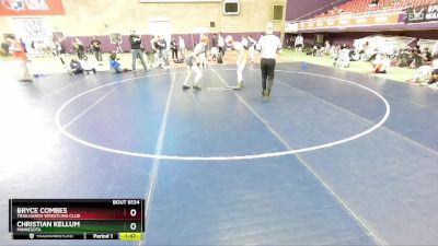 119-119 A Round 2 - Bryce Combes, Trailhands Wrestling Club vs Christian Kellum, Minnesota