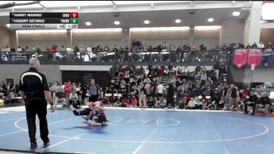 165 lbs Semifinal - Harry Marino, Conard vs Hubert Szymko, Trumbull
