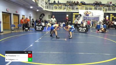 138 lbs Semifinal - Max Firestone, Franklin Regional vs Mason Calgaro, Canon-McMillan