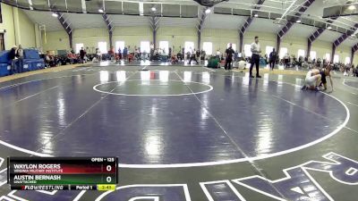 125 lbs Champ. Round 1 - Waylon Rogers, Virginia Military Institute vs Austin Bernash, Unattached