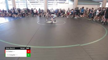 106 lbs Cons. Round 3 - Camm Colgate, Run To Danger vs Dominic Cabot, Aptos