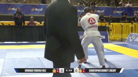 Christopher Burnett Creary vs Henrique Ferreira Vale 2026 Pan Jiu Jitsu IBJJF Championship