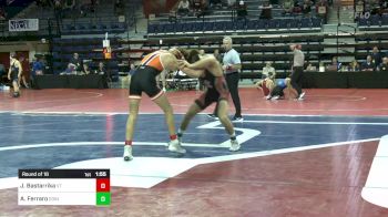 141 lbs Round Of 16 - Jack Bastarrika, Virginia Tech vs Anthony Ferraro, Edinboro