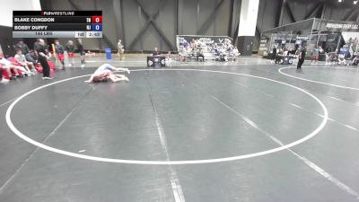 144 lbs Blake Congdon, Tennessee vs Bobby Duffy, New Jersey