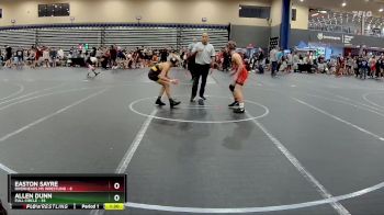 100 lbs Round 2 (8 Team) - Allen Dunn, Full Circle vs Easton Sayre, Riverheads MS Wrestling