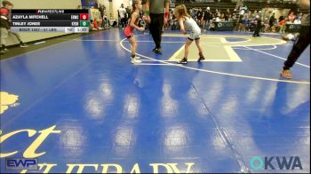 51 lbs Rr Rnd 1 - Azayla Mitchell, El Reno Wrestling Club vs Tinley Jones, Kingfisher YellowJackets