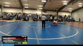 182 lbs Semifinal - Dalin Bertagnole, Natrona County vs Mason Brown, Thunder Basin High School