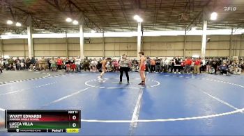 132 lbs Champ. Round 2 - Lucca Villa, Jerome vs Wyatt Edwards, Madison Middle School