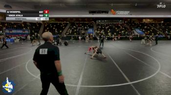 106 lbs Semifinal - Knox Ayala, Fort Dodge vs AJ Woerpel, Hortonville