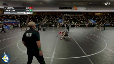 106 lbs Semifinal - Knox Ayala, Fort Dodge vs AJ Woerpel, Hortonville