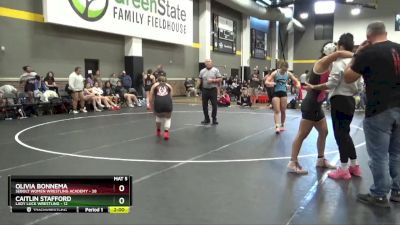 148 lbs Round 5 (16 Team) - Caitlin Stafford, Lady Luck Wrestling vs Olivia Bonnema, Sebolt Women Wrestling Academy