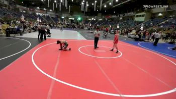 116 lbs Quarterfinal - Landon Lockhart, Kremmling Mustangs vs Deaundrey Holmes, Nebraska Titans