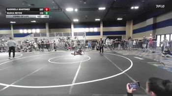 101 lbs Consi Of 8 #1 - Gabriela Martinez, Santa Ana HS vs Elexa Reyes, Legends Of Gold LV