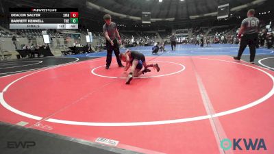 66 lbs Final - Deacon Salyer, Sperry Wrestling Club vs Barrett Kennell, Tiger Trained Wrestling