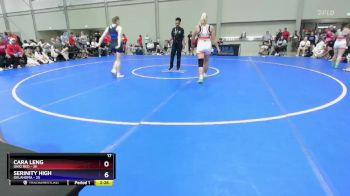 155 lbs Placement Matches (8 Team) - Kylee Tait, Ohio Red vs Makenna Howell, Oklahoma