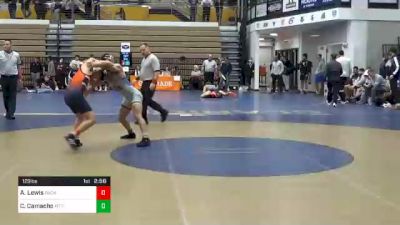 125 lbs Consi Of 4 - Aiden Lewis, Bucknell vs Colton Camacho, Pittsburgh