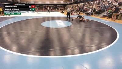 174 lbs Cons. Round 2 - Arthur Gordon, Johns Hopkins vs Garrett Boyd, Wheaton