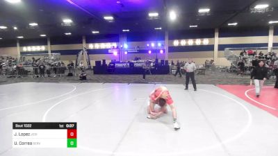 109 lbs Consi Of 16 #1 - Julian Lopez, Jedi Wr Ac vs Uriah Correa, Servite HS