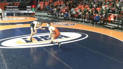 1A 120 lbs Cons. Round 3 - Dyllan Steele, Canton vs Paxton Pyatt, Murphysboro