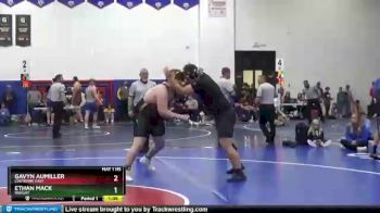 285 lbs Semifinal - Gavyn Aumiller, Cheyenne East vs Ethan Mack, Wright