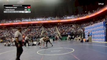 3A 285 lbs Quarterfinal - Trevquan Gary, Person vs Aiden Black, Jay M. Robinson High School