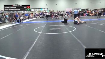 165 lbs Quarterfinal - Evan Johnson, Thunderbird vs Kristopher Monroe, Jr. Panther