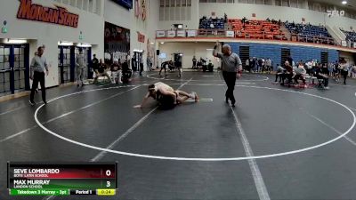 144 lbs Cons. Round 4 - Seve Lombardo, Boys` Latin School vs Max Murray, Landon School