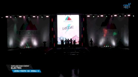 Maryland Dance Energy - Electric [2025 L1 Youth - D2 - Small - C Day 2] 2025 The Northeast Regional Summit