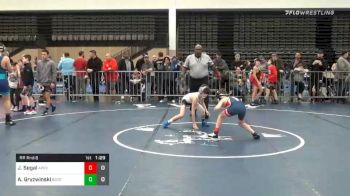 73 lbs Prelims - Jordan Segal, Apex MS vs Austin Gryzwinski, Beast Of The East MS