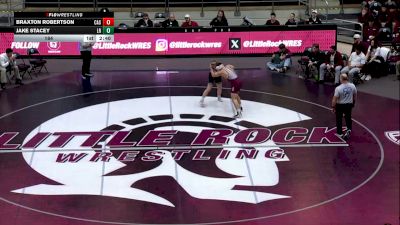 184 lbs Jake Stacey, Little Rock vs Braxton Robertson, Carl Albert State