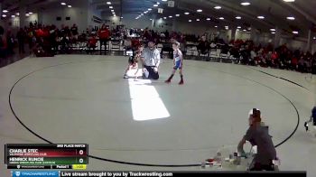 16 lbs 3rd Place Match - Charlie Stec, Valentine Wrestling Club vs Henrick Runcie, Hawks Wrestling Club (Lincoln)