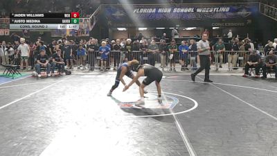 120 3A Cons. Round 3 - Justo Medina, Davenport vs Jaden Williams, Wellington Community Hs