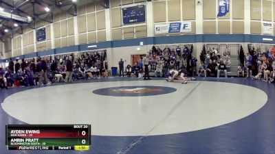 138 lbs Semis & Wb (16 Team) - Amrin Pratt, Bloomington South vs Ayden Ewing, New Haven