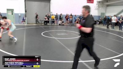 138 lbs Rr1 - Raif Jones, Anchorage Youth Wrestling Academy vs Matthew Mitchell, Pioneer Grappling Academy