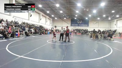 285 lbs Round Of 16 - Khalil Phulgence, Conard vs Jonathan Harms, East Lyme/Norwich Tech