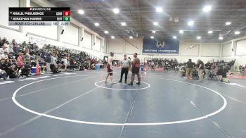 285 lbs Round Of 16 - Khalil Phulgence, Conard vs Jonathan Harms, East Lyme/Norwich Tech
