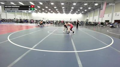 120 lbs Consi Of 64 #1 - Peyton Friedman, VA vs Robert Stevens, ME