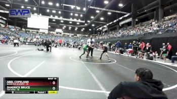 100 lbs Quarterfinal - Tyson McComb, Team Of Hard Knox vs Kystin Sherman, Wichita Blue Knights