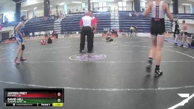 108 lbs Finals (8 Team) - Jayden Frey, Mat Rats vs David Hill, Alabama Elite