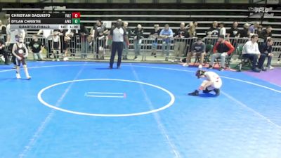 55 lbs Quarterfinal - Christian DaQuisto, Yale Street vs Dylan Christie, Apex