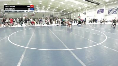 118.3-119.8 lbs Champ. Round 2 - Osias Rubio, Takedown City Wrestling Club vs Ethan Lowe, Alabama Takedown Academy