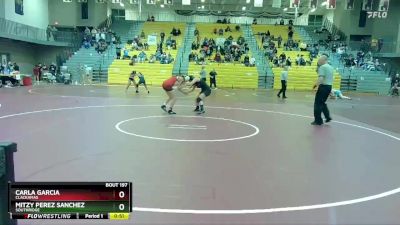 125 lbs Cons. Round 4 - Carla Garcia, Clackamas vs Mitzy Perez Sanchez, Southridge