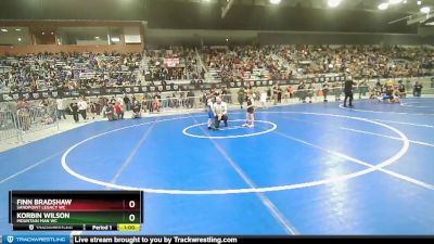 56 lbs 1st Place Match - Korbin Wilson, Mountain Man WC vs Finn Bradshaw, Sandpoint Legacy WC