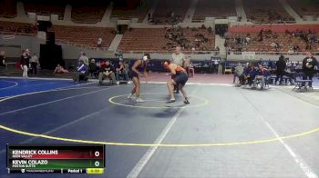 D3-150 lbs Cons. Round 2 - Kendrick Collins, Deer Valley vs Kevin Colazo, Poston Butte