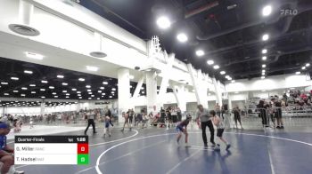 73 lbs Quarterfinal - Gavin Miller, Rancho Bernardo WC vs Tate Hadsel, Mat Demon WC